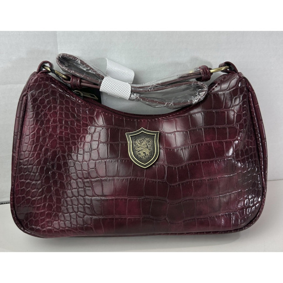 NWT Harry Potter Bundle Lot Gryffindor Shoulder Bag Faux Croc Purse + Accesories - Picture 12 of 16